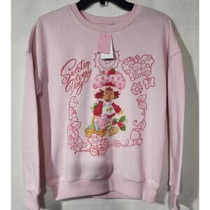 Strawberry shortcake pink sweatshirt women's size XXS